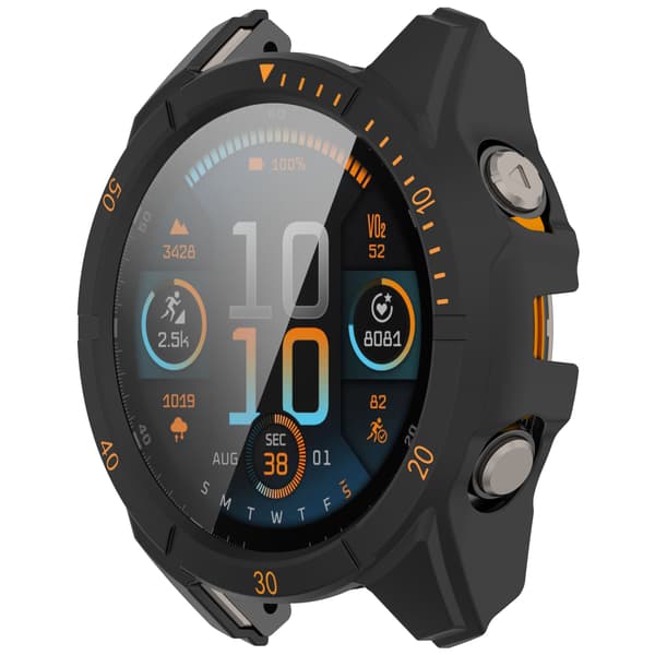 Garmin Tactix 8 Kotelo Näytönsuojalla Orange Orange