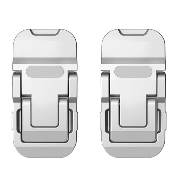 Mini Laptop Stativ i Metall - 2 pack Silver