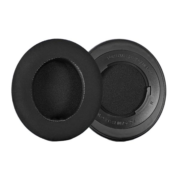 Ersättnings öronkuddar för Razer ManO'War 7.1 - Svart fårskinn (Singel)