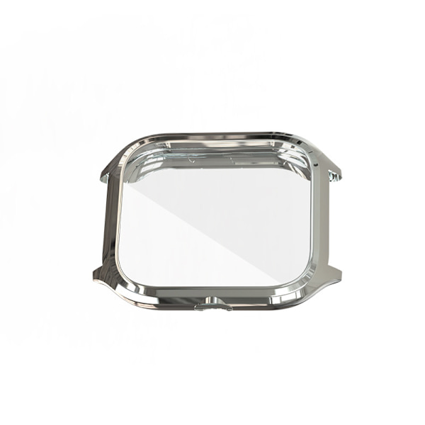 Klockskyddsfodral med skärmskydd för Amazfit GTS 4 Silver