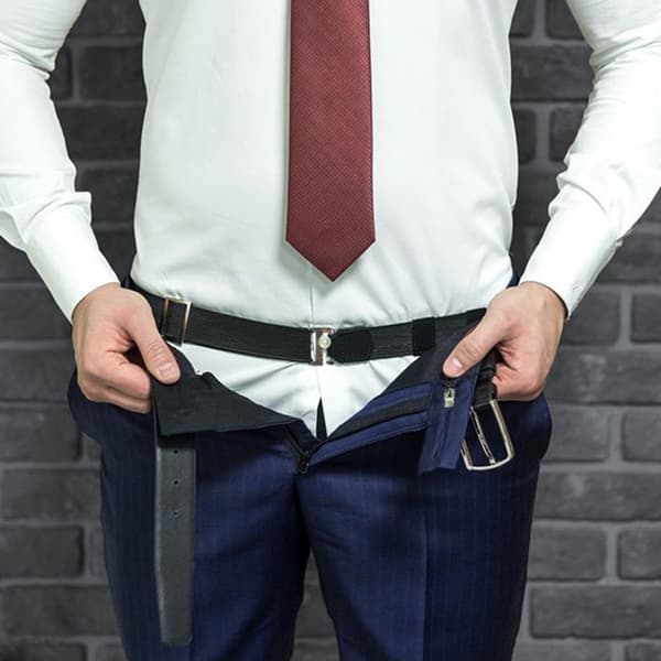 Skjorta Stay Belt - Svart Regular Edition