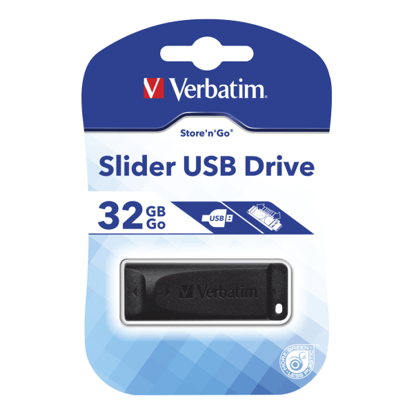 Slider memory 32GB USB 2.0 retractable 10MB/sread 4MB/swrite