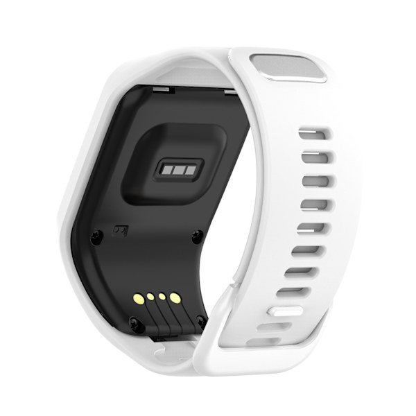 Silikonearmbånd til TomTom Runner23/Spark-serien Hvid