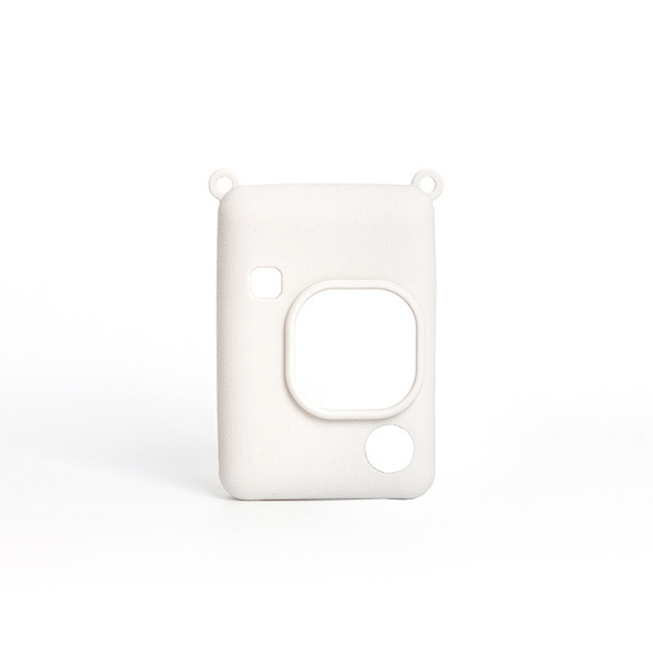 Silikonebeskyttelsesetui til Instax Mini LiPlay-kamera Hvid