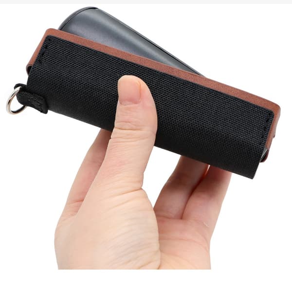 Bæretaske til Ploom Aura med håndledsrem Black Black