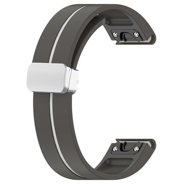 22 mm Klockarmband för Samsung Gear S3, Garmin Venu 3 Grå