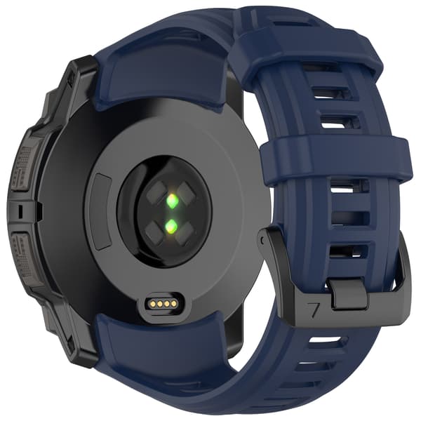 Premium silikoninen Garmin Instinct 3 -ranneke 50mm Instinct 3:lle