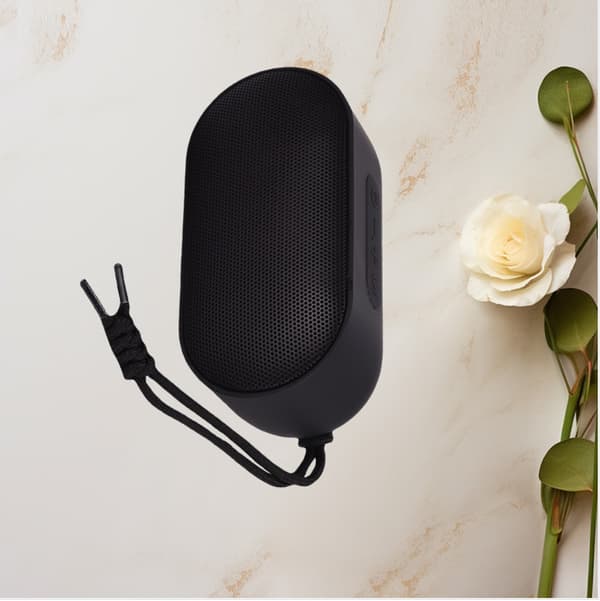FM0209 Bærbar Bluetooth-højttaler med forbedret lyd Black Black