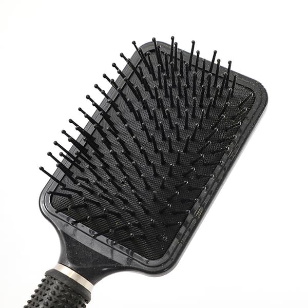 Stor Paddle Luft Pude Hårbørste til Udredning & Styling Black Black