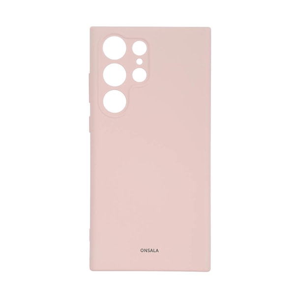ONSALA Mobilskal Silikon Chalk Pink - Samsung S23 Ultra 5G