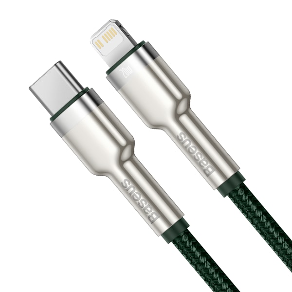 Baseus USB-C-kabel för Lightning 2m (grön)