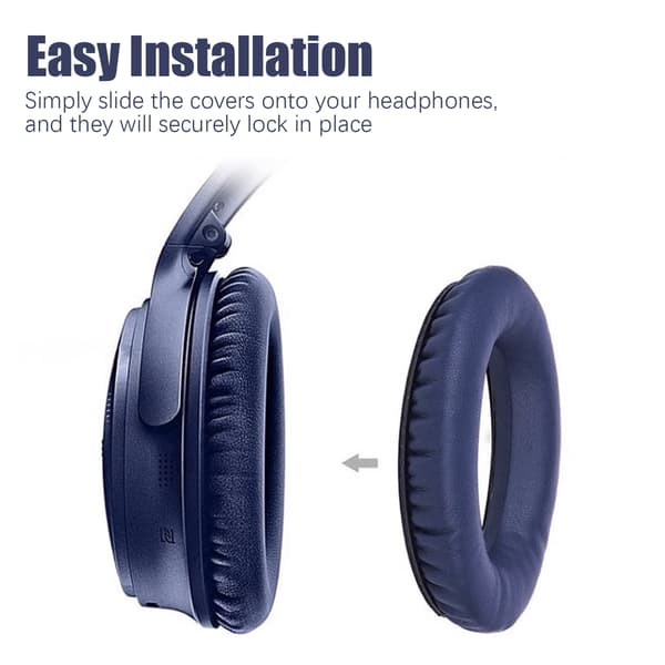 Öronkuddar med packningar för Bose QC35 QC35-ii, QC25 1/2