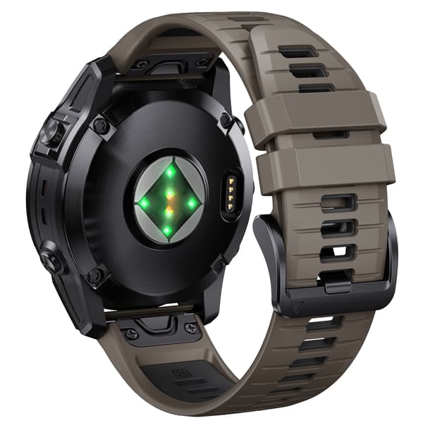 Stilfuld Quick Release Rem til Fenix 7PRO Brown Brown
