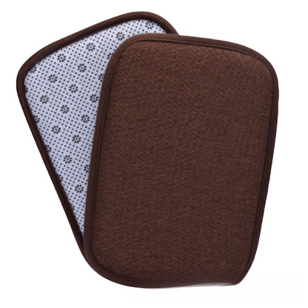 2-pack Memory Foam musarmbågsskydd kaffe