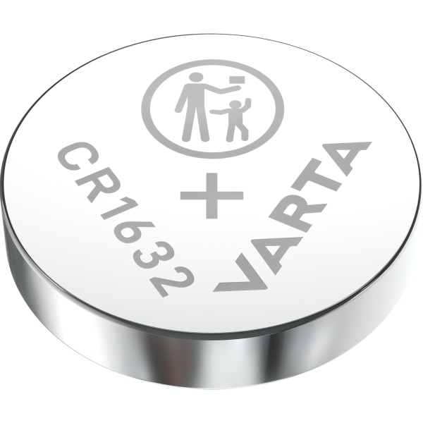 CR1632 3V Lithium Knappcellsbatteri 2-pack