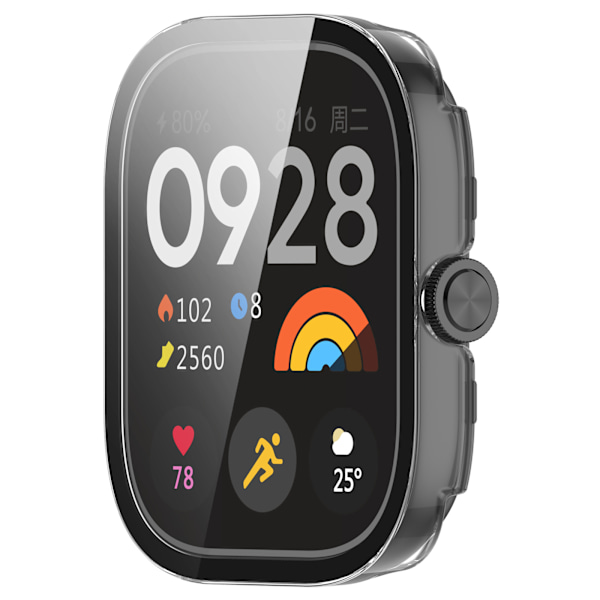 Fodral med Inbyggt Skärmskydd för Redmi Watch 5 Transparent