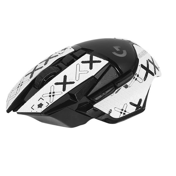 Mouse Skin Sticker til Logitech G502 (halv dækning) Hvid