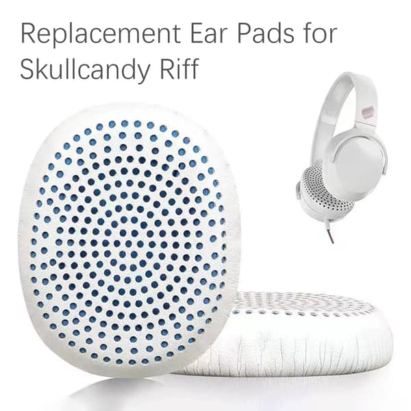 Ersättande Öronkuddar för Skullcandy Riff White White