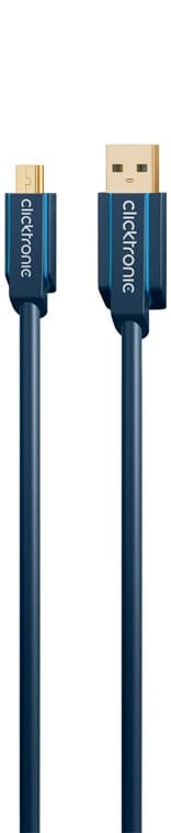 Mini USB 2.0 sovitinkaapeli
