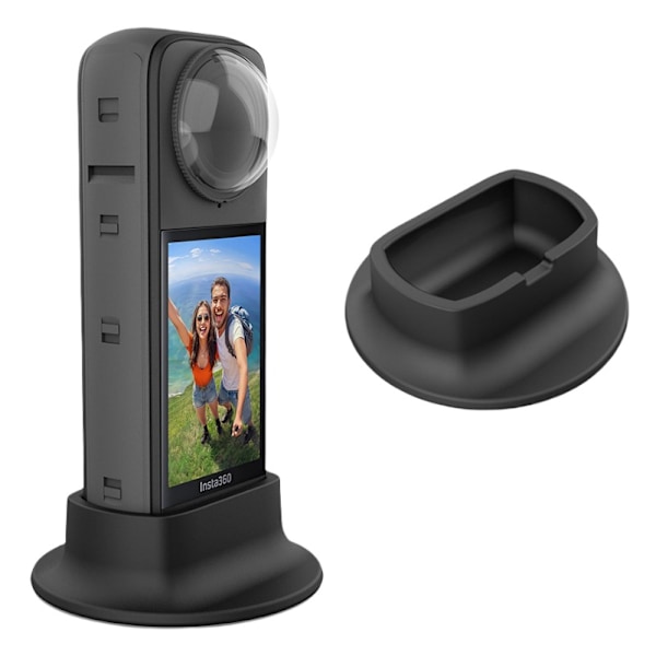 Insta360 X5 Skyddsbasfäste - Säkert Silikonskydd