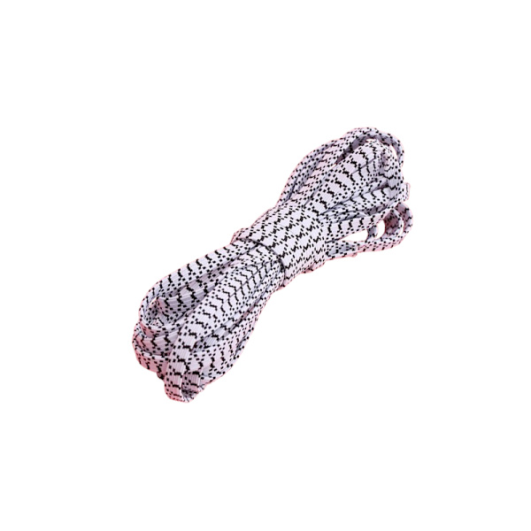 Mustavalkoinen kuminauha, 5 mm leveä, 10 kpl - vahva ja joustava