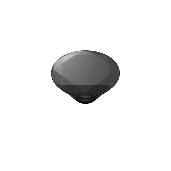 POPSOCKETS Metallic Diamond Black Avtagbart Grip med Ställfunkti