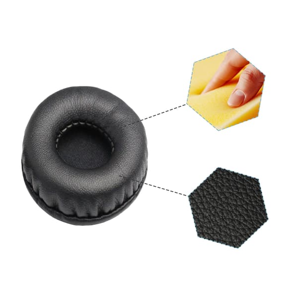Öronkuddar för Koss Porta Pro PP/KSC35/KSC75/KSC55 Svart