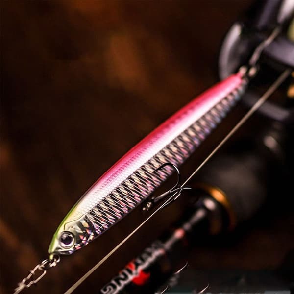 14g Ghost Fly II Bete med Dead Fly System & Förbättrade Krokar Pink+Silver Pink+Silver