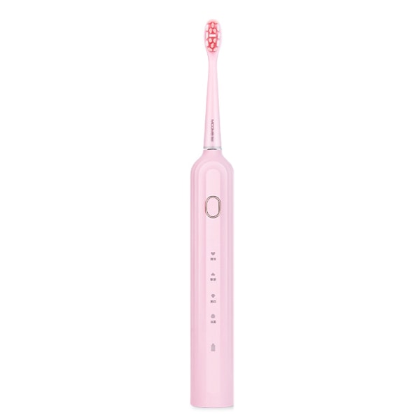 Lyxig grön elektrisk tandborste Rosa