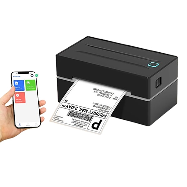 Y812 Termisk Etiketprinter - Højhastigheds USB & Bluetooth-tilslutning til Android/iOS