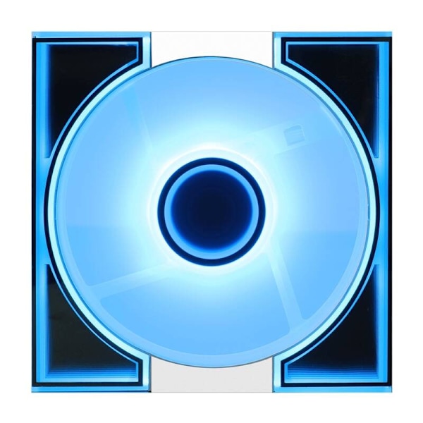Darkflash DM8 ARGB kylfläkt (vit)