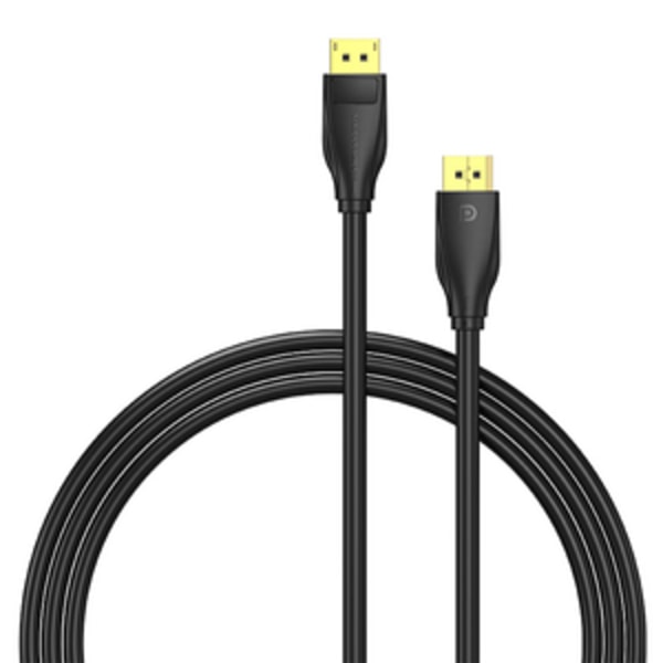 DisplayPort 1.4-kabelventilation HCDBI 3m, 8K 60Hz/4K 120Hz (sort)