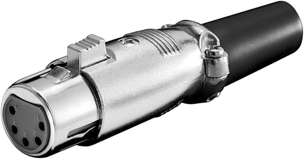 Mikrofonkontakt, 5 Pin