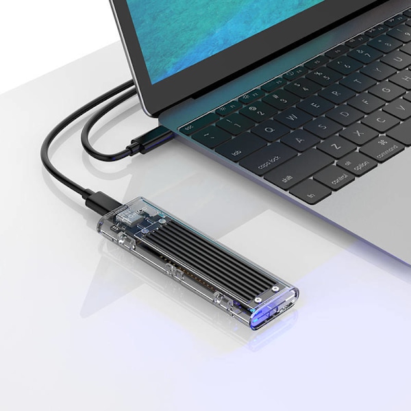 Kapsling SDD M.2 Orico, NVME, USB-C 3.1 Gen.2, 10 Gbps (svart)