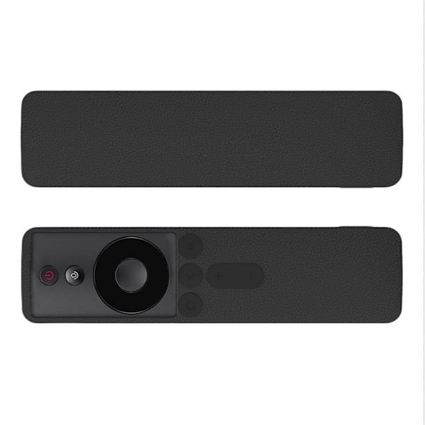Silikonskyddsfodral för Xiaomi TV-fjärrkontroll 4A/4C/4X/4S/S65/A55/X50 Svart