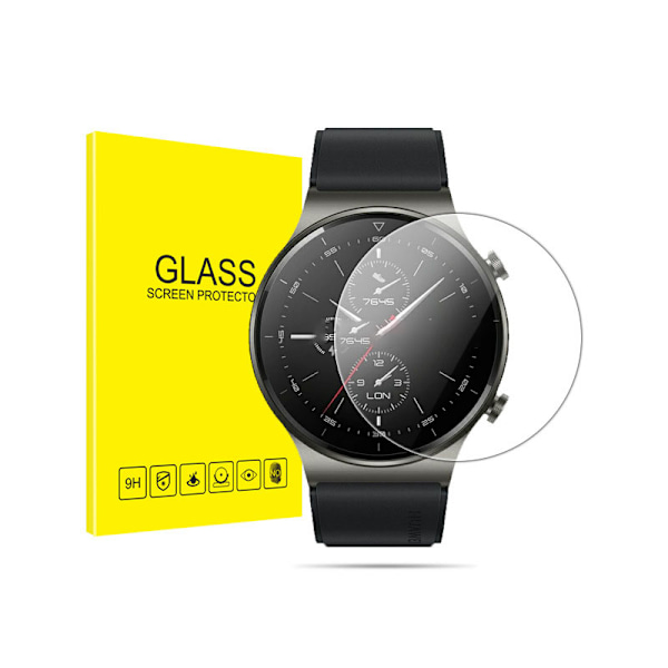 Skärmskydd i härdat glas för Smartwatch (2-pack) Huawei GT2 Pro Fashion Edition