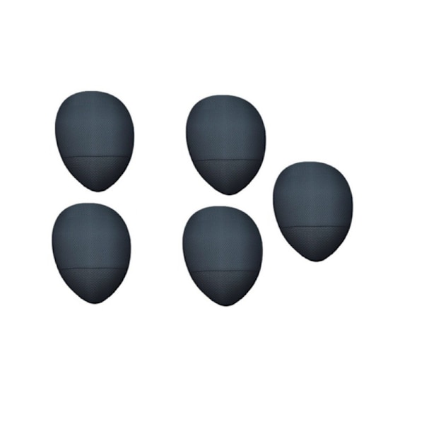 Finger Puff Makeup Svampar 5-pack Black Black