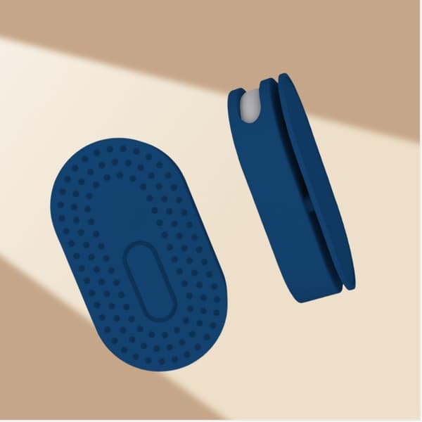 Silikonebeskyttelsesetui til Galaxy SmartTag2 Tracker Blue Blue