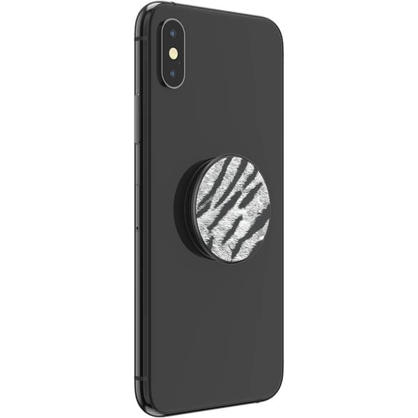 PopGrip PREMIUM Vegan Leather Zebra