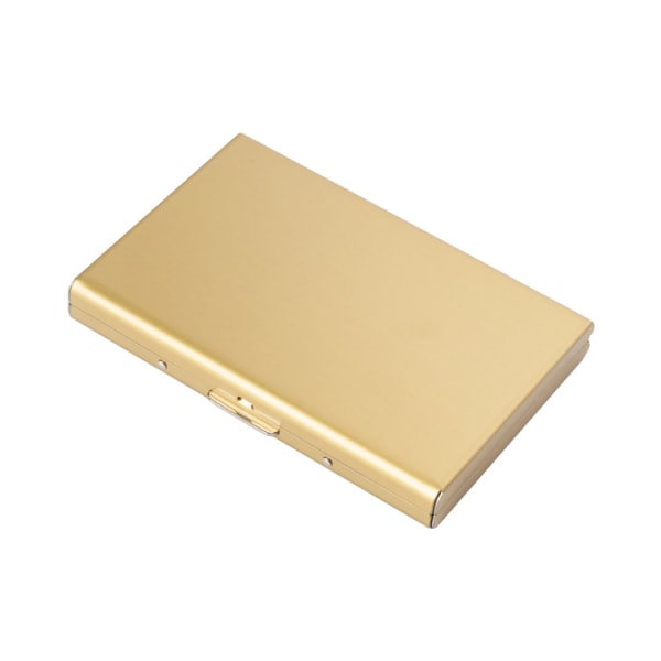 RFID korthållare med 6 kortplatser Guld