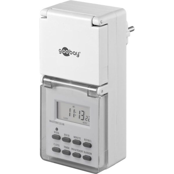 Set med 2, digital timer IP44