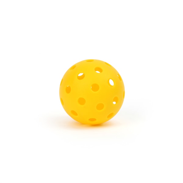 Picklebollar, set med 6, 40-håls picklebollar 74 mm Gul