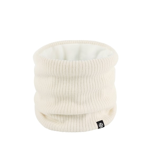 Stickad halsvärmare - Vinterscarf för kallt väder Beige