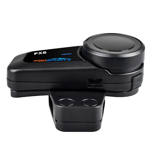 Fodsports FX6 motorcykel intercom tvåpack (svart)