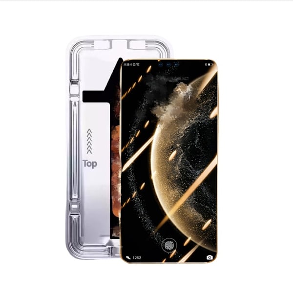 Skärmskydd i böjt härdat glas för Huawei Pura 80 Pro+