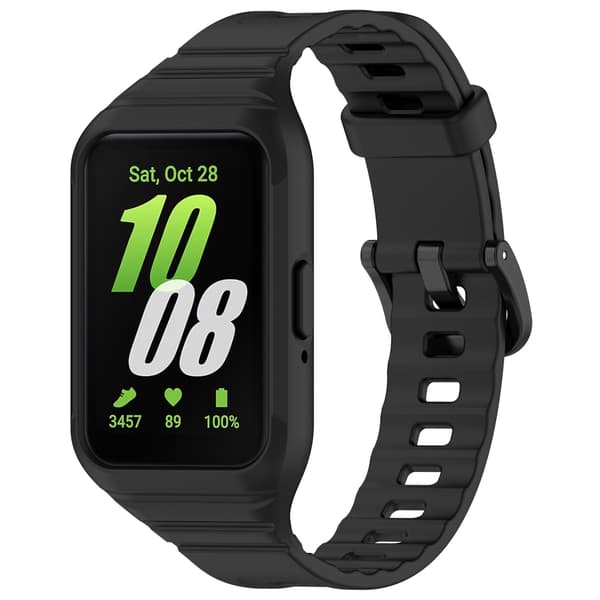 Kellon ranneke Samsung Galaxy Fit 3:lle (SM-R390) Black Black
