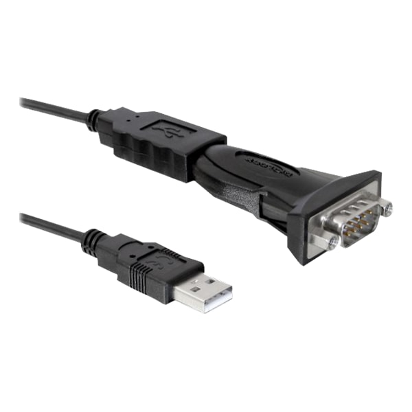 Adapter USB 2.0 Type-A to 1 x Serial RS-232 DB9