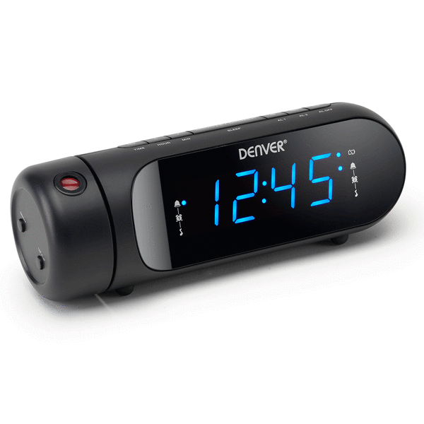 Klockradio Projektion Dubbla alarm CPR-700