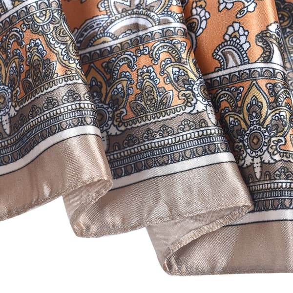 Paisley Bandana Scarf 2-pack Brown Brown