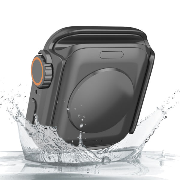 PC-cover med skærmbeskytter til Apple Watch Series 4/5/6, 40 mm Sort